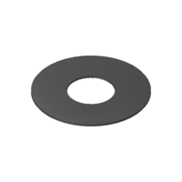 MODULAR SOLUTIONS BLACK OXIDE PLATED FASTENER&lt;BR&gt;M8 SMALL WASHER